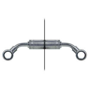 Hose Eye=Ø12-45°/Eye=Ø12-45° – Length=500mm - 3503300H