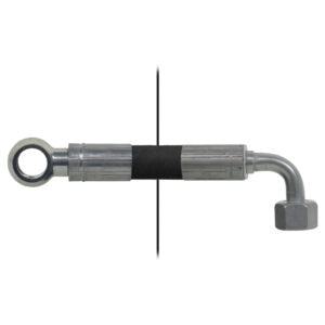 Hose Eye=Ø3/8"/Nut=12L90° – Length=3000mm HACO - 3550069H
