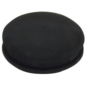Rubber button Ø30mm black Dhollandia - 4552096L