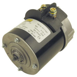 Motor 1,2kW 24V closed male counterclockwise HACO - 2017102H