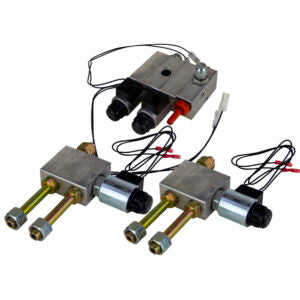 Double relief valve+ 2x 3/2 valve 12V HACO - 2501304H