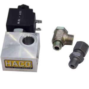 Valveblock + valve 12V HACO - 2508001H