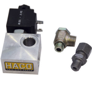 Valveblock + valve 24V HACO - 2508002H