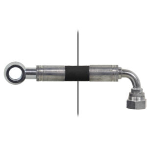 Hose Eye=Ø1/4"/Nut=1/4”-90° Length=3000mm - 3514031H
