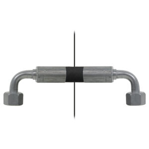 Hose Nut=12L90°/Nut=12L90° – Length=2650mm HACO - 3550060H