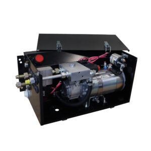 Powerpack 2kW 24V + 3/2 & double relief valve HACO - 4001941H