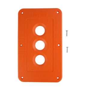 Front plate control 3-button Zepro - 4014412L