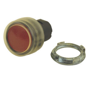 Pushbutton red + rubber Elfin - 4502255M