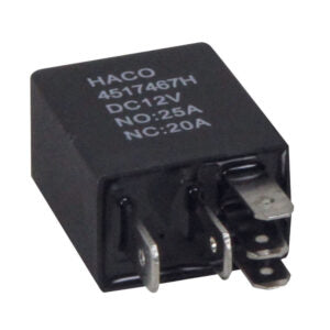 Minirelay NO/NC 12V 20 Amp. HACO - 4517467H