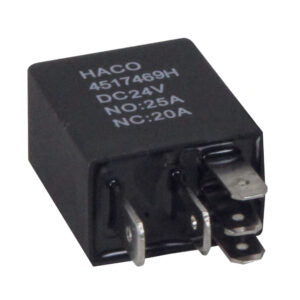 Minirelay NO/NC 24V 20 Amp. HACO - 4517469H