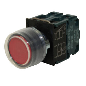 Pushbutton red complete Elfin - 4530063M