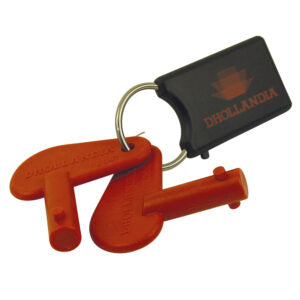 Set keys battery switch new model Dhollandia - 4552077L