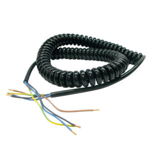 Spiralcable 4-wires PUR 3 meter stripped HACO - 5002066H