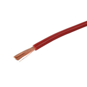 Battery cable red 10mm² per meter HACO - 5060056K