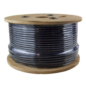 Battery cable black 10mm² 100 meter HACO - 5060101K