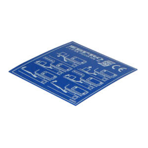 Label control box 4-button Zepro - 6014379L