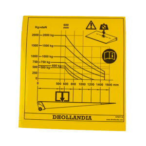 Label 500-2000 kg Dhollandia - 6051868L